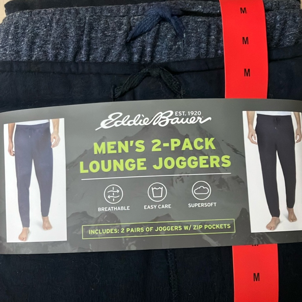 Eddie Bauer 2 pack lounge joggers